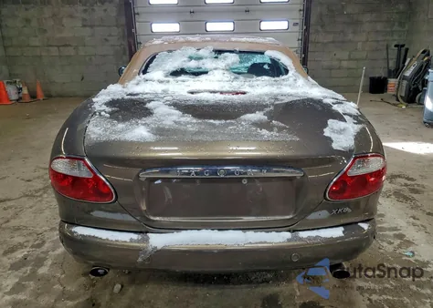 2001 Jaguar Xk8 from USA, damaged, VIN SAJDA42C11NA13250